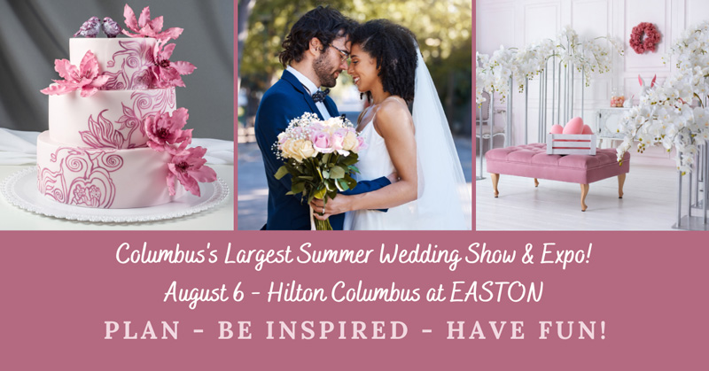 Facebook-Banner-Col-Aug6 Columbus Wedding Show Banner, August 6, 2023 show info