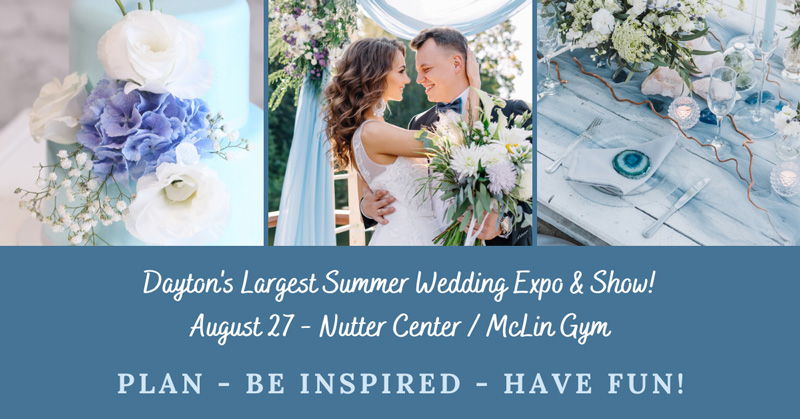 Facebook-Banner-Day-Aug27 Dayton Wedding Show Banner, August 27, 2023 show info