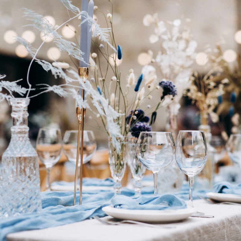Dayton Wedding Show Table Setting