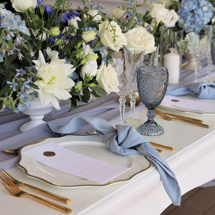 Dayton Wedding Show table decor